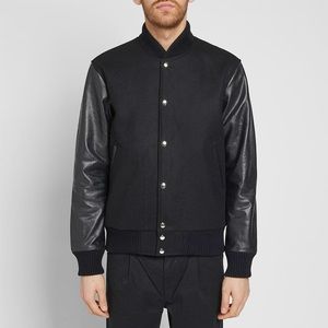 MKI Miyuki-Zoku Classic Leather Varsity Jacket